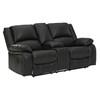 Calderwell Reclining Leather Look Loveseat (7710194) image 2