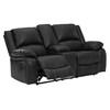 Calderwell Reclining Leather Look Loveseat (7710194) image 3