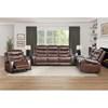 Putnam Power Leather Look Recliner (9405BR-1PW) image 5