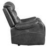 Putnam Power Leather Look Recliner (9405GY-1PW) image 3