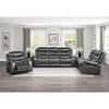 Putnam Power Leather Look Recliner (9405GY-1PW) image 5