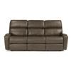 Rio Power Reclining Leather Sofa (3904-62H-824-74) image 1