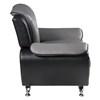 Matteo Stationary Leather Look Chair (9419-1) image 3