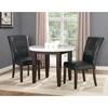 Round Francis Dining Table with Marble Top (FC600MT/FC500TL) image 4