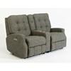 Devon Power Reclining Fabric 3 pc Sectional (2882-57M-123-00/2882-58M-123-00/2882-72-123-00) image 1