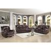 Center Hills Reclining Leather Match Sofa (9668NDB-3) image 6