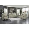 Shola Reclining Fabric Loveseat with Console (9848GY-2) image 6