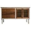 Rock Valley IFD1922CNS 3 Drawer & 2 Doors Console with Turned Legs image 1