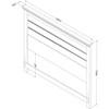 Lionel 11886 Queen Headboard - Seaside Pine image 7