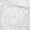 Summer Breeze 12153 Metal Platform Bed with Headboard and Metal Slats-White image 5