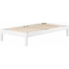 Vito 12473 Solid Wood Platform Bed - White image 2