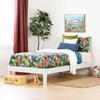 Vito 12473 Solid Wood Platform Bed - White image 3