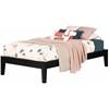 Vito 12481 Solid Wood Platform Bed - Black image 1
