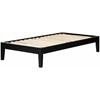 Vito 12481 Solid Wood Platform Bed - Black image 2