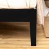 Vito 12481 Solid Wood Platform Bed - Black image 5