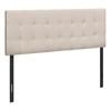 I 6004Q Queen Headboard - Beige Linen image 1