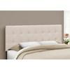 I 6004Q Queen Headboard - Beige Linen image 2