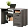 Gravity 12509 Desk with 2 Drawers - Gray Maple image 2