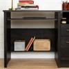 Gravity 12555 Desk with 2 Drawers - Rubbed Black image 2