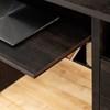 Gravity 12555 Desk with 2 Drawers - Rubbed Black image 3