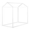 Sweedi 12512 Wooden House Bed Frame - White image 2