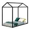 Sweedi 12513 Wooden House Bed Frame - Black image 1