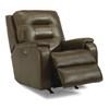 Arlo Power Leather Recliner (3810-50L-824-74) image 3