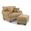 Patterson Fabric Ottoman (7321-08 413-80) image 3