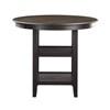 Round Asher Counter Height Dining Table (5800BK-36) image 1