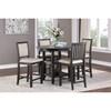 Round Asher Counter Height Dining Table (5800BK-36) image 3