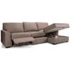 Mobilier modulaire 2-pièces motorisé en cuir (3786-48/M3786P-07) image 4