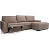 Mobilier modulaire 2-pièces motorisé en cuir (3786-48/M3786P-07) image 5