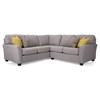 Mobilier modulaire 3-pièces Alessandra Connections en tissu (2A1-07/2A1-05/2A1-06) image 1