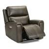 Jarvis Power Leather Match Recliner (1828-50PH 009-70) image 2