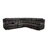 Amite Power Reclining Leather Match 6 pc Sectional (8229DG*6PW) image 1