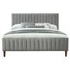 Hannah Queen Upholstered Platform Bed (101-622Q-LG) image 3