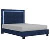 Lumina Queen Upholstered Platform Bed (101-088Q-BL) image 1