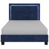 Lumina Queen Upholstered Platform Bed (101-088Q-BL) image 4