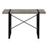 I 7661 Computer Desk - Grey Conctrete-Look/Black image 5