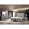 Emmeline Queen Upholstered Panel Bed with Storage (FOA7147Q-BED) image 2