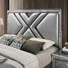 Emmeline Queen Upholstered Panel Bed with Storage (FOA7147Q-BED) image 3