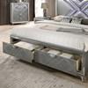 Emmeline Queen Upholstered Panel Bed with Storage (FOA7147Q-BED) image 5