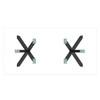 Stark Dining Table with Glass Top (201-535BK) image 4