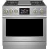 Cuisinière amovible à biénergie de 36 po. avec convection européenne véritable (ZDP364NDTSS) image 1