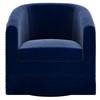 Velci Swivel Fabric Accent Chair (403-373BLU) image 3