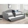 Francis Twin Daybed (Francis Twin Daybed With Trundle - Grey) image 1