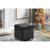Fabric Storage Ottoman (IF 6295) image 1