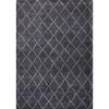 Atlas Ivory Grey Handmade Lattice Rug, 7'10