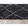 Atlas Ivory Grey Handmade Lattice Rug, 7'10