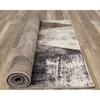 Breeze Cream Brown Grey Robust Triangle Rug, 7'10